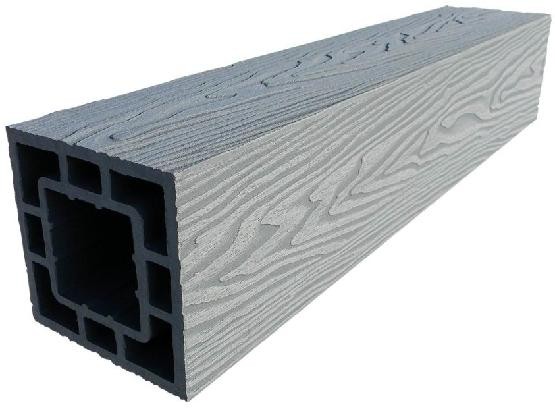 Столб опорный ДПК 3D GardenParkett фактура дерева Серый купить в Юрьев-Польском