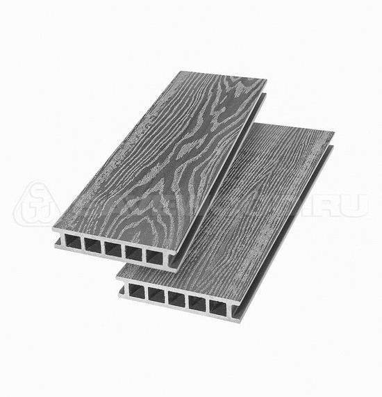 Террасная доска из ДПК SW-Fagus «SaveWood» пепельный купить в Юрьев-Польском