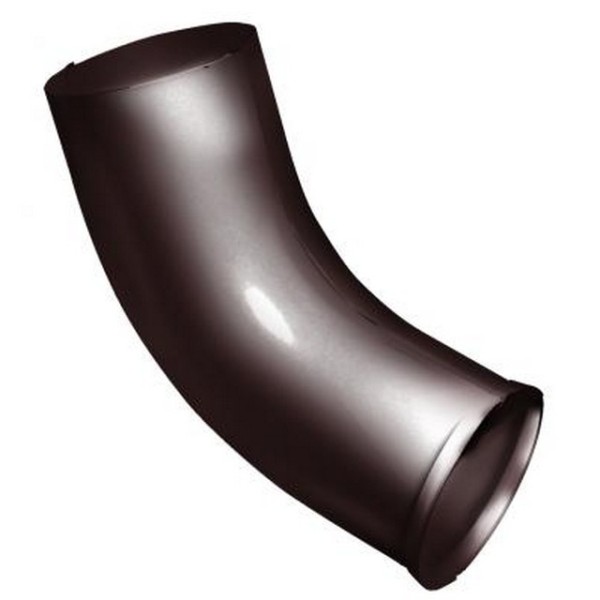 Водосток Grand Line 125x90 – Колено сливное RAL 8017 купить в Юрьев-Польском