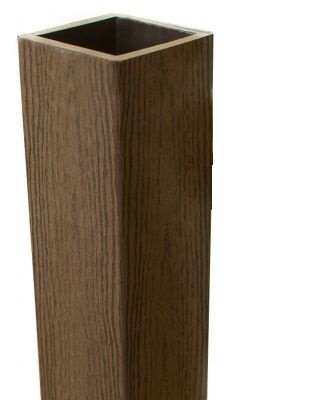 Столб опорный Woodvex Co-Extrusion Кофе купить в Юрьев-Польском