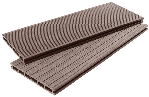Террасная доска ДПК - ДеревоПласт- DP Standart+ коричневый купить в Юрьев-Польском