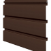 Софит ламинированный VOX UNICOLOR без перфорации, Коричневый купить в Юрьев-Польском