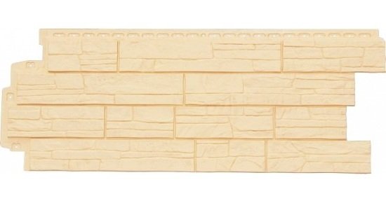 Фасадная панель Grand Line Сланец бежевый купить в Юрьев-Польском