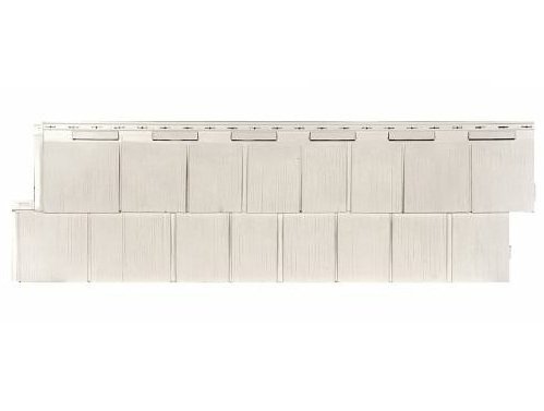 Фасадная панель T-Сайдинг-Щепа пихта ЭКО-1 Белый купить в Юрьев-Польском