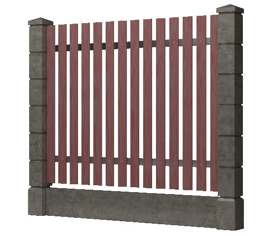 Заборная доска GRINDERDECO, ДПК, шлифованная Мербау купить в Юрьев-Польском