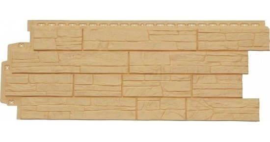 Фасадная панель Grand Line Сланец песочный купить в Юрьев-Польском