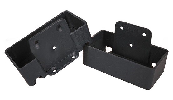 Крепление перил прямое из алюминия GardenParkett Графит купить в Юрьев-Польском