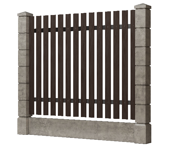 Заборная доска GRINDERDECO, ДПК, шлифованная Венге купить в Юрьев-Польском