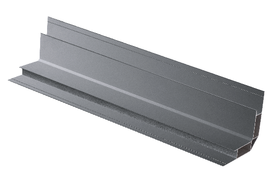 Угловой элемент внутренний,алюминиевый, серый купить в Юрьев-Польском