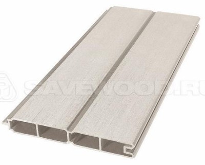 Заборный профиль из ДПК Savewood SW Agger матовый бежевый