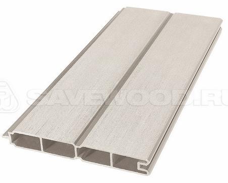 Заборный профиль из ДПК Savewood SW Agger матовый бежевый купить в Юрьев-Польском