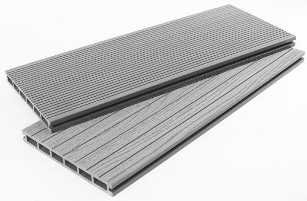 Террасная доска ДПК - ДеревоПласт- DP Standart+ серый купить в Юрьев-Польском