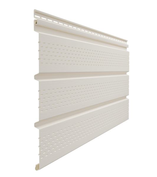 Софит Docke T4 с полной перфорацией Пломбир  купить в Юрьев-Польском