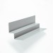 Профиль внутренний угол алюминиевый (матовый) 3м купить в Юрьев-Польском