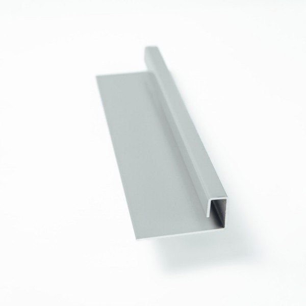 Профиль J завершающий алюминиевый (матовый) 3м купить в Юрьев-Польском